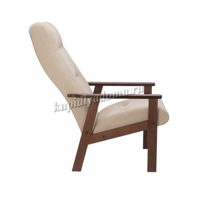 Кресло для отдыха Leset Retro (Венге/Ткань бежевая Ophelia 1)