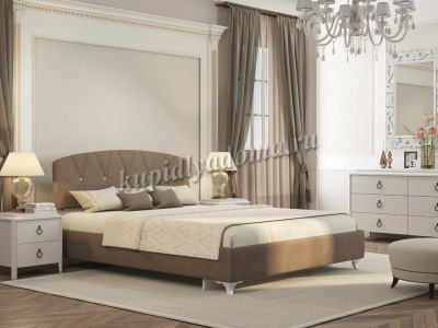 Кровать мягкая Adelina 1.6 (Paris 03)